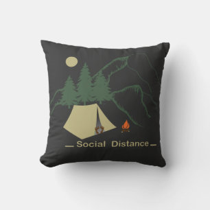 Funny camping cushion