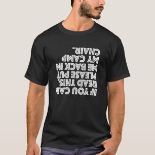 Funny Camping Get Drunk Novelty Men Women T-Shirt