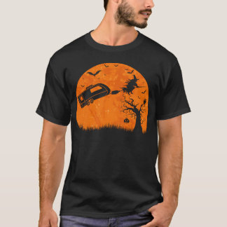 Funny Camping Halloween Camper Men Women vintage T-Shirt
