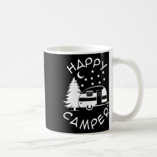 Funny Camping Hiking Lover Present Happy Camper 20 Coffee Mug