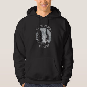 Funny Camping I Pee Outside I Love Peeing Outside Hoodie