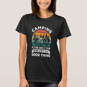 Funny Camping Lover Design For Men Women Campfire T-Shirt