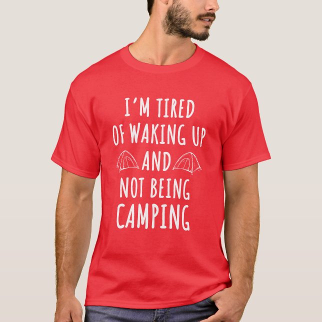 Funny Camping Lover Outfit friends T-Shirt (Front)