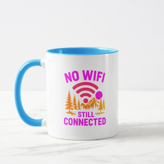 Funny Camping mug | Gift Item for Nature lovers  (Left)
