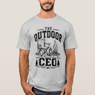Funny Camping Outdoor Campfire Adventure Vintage T-Shirt