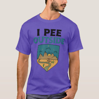 Funny camping outr retro T-Shirt