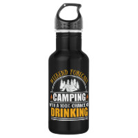 Funny camping quote
