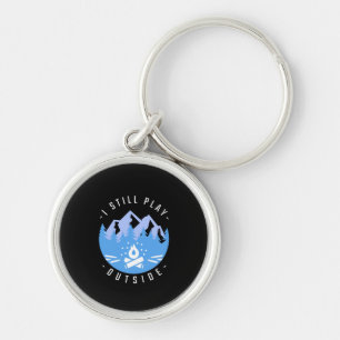 Funny Camping Quote Vacation Gift Key Ring