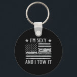 Funny Camping Rv Im Y And I Tow It I'm Y And I Tow Key Ring<br><div class="desc">Funny Camping Rv Im Y And I Tow It I'm Y And I Tow It</div>