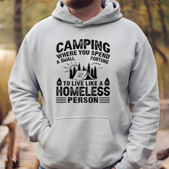 Funny camping sayings hoodie (Creator Uploaded)
