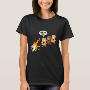 Funny Camping Smores Group Hug Cute S'mores T-Shirt