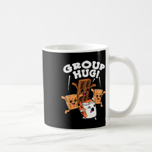 Funny Camping Smores Group Hug Marshmallow Chocola Coffee Mug