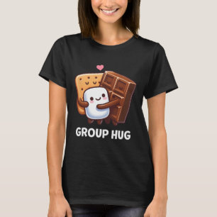 Funny Camping Smores Group Hug Shirt Cute S'mores
