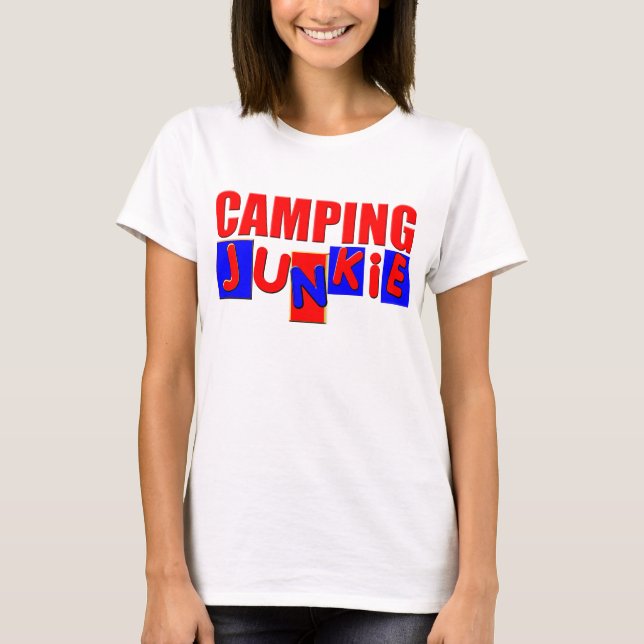 Funny Camping T-Shirt (Front)