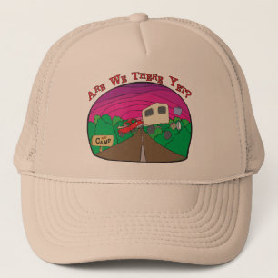 Funny Camping Trucker Hat