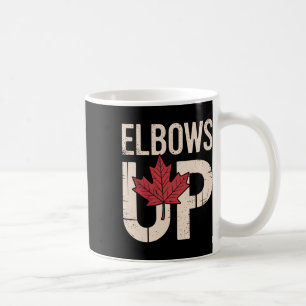 Funny Canada Meme Elbows Up (1)  Coffee Mug