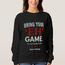 Funny Canadian Bring Your Eh Game Retro Design