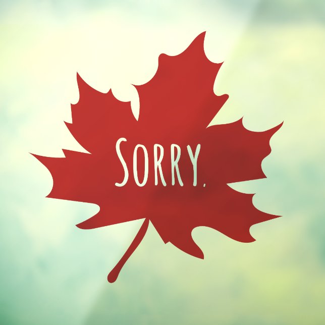 Funny Canadian Canada Day (Sheet 3)