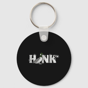 Funny Canadian Goose Geese Honk North Bird Hunting Key Ring