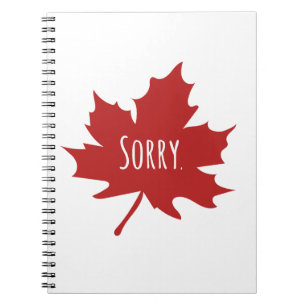 Funny Canadian Notebook
