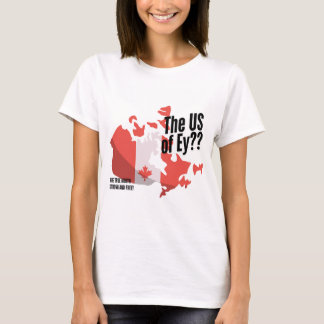 Funny Canadian Pride Tee. Canada Map Protest T-Shirt