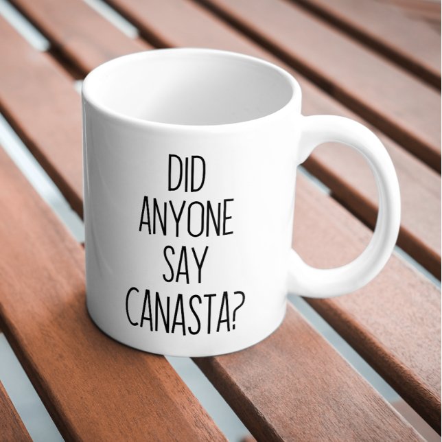 Funny canasta  coffee mug (Creator Uploaded)