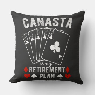 Funny Canasta Cushion