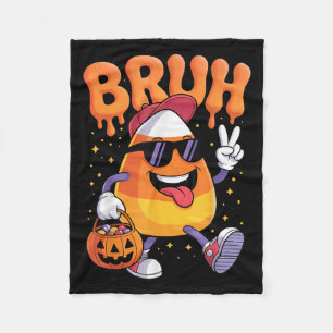 Funny Candy Corn Halloween Costume For Everyone  Fleece Blanket