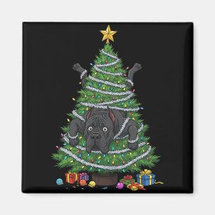 Funny Cane Corso Christmas Tree Lights Kids Mens W Magnet