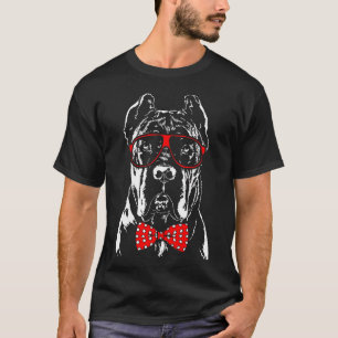 Funny Cane Corso Dog smart dog clever dog family f T-Shirt