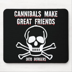 Funny cannibals mouse pad
