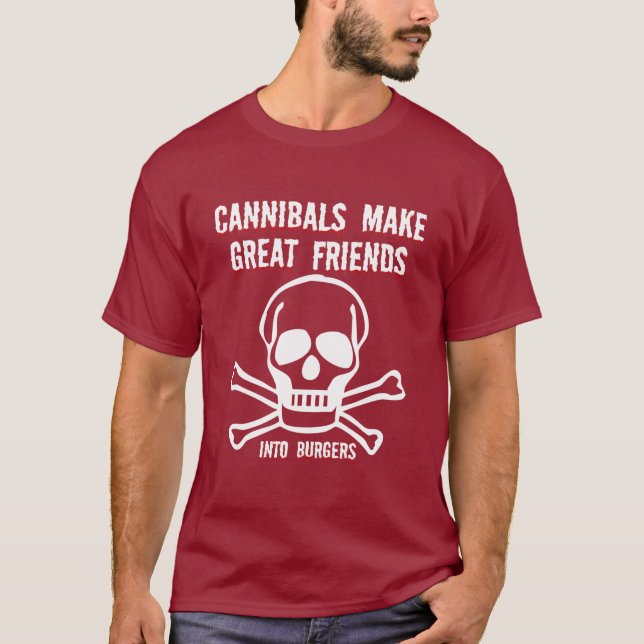 Funny cannibals T-Shirt (Front)