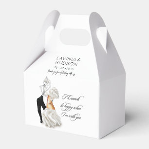 Funny Cannoli Italian Wedding Favour Box