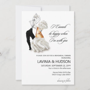 Funny Cannoli Italian Wedding Invitation