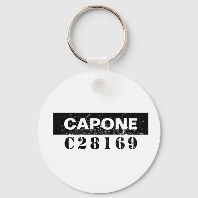 Funny Capone Key Ring (Front)