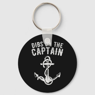 Funny Captain Wife Boat Vacation Summer Lover Boat Key Ring