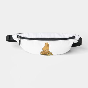 Funny Capybara Animal Turtle Cute Capybara Bum Bags