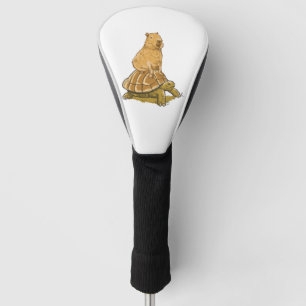 Funny Capybara Animal Turtle Cute Capybara Golf Head Cover