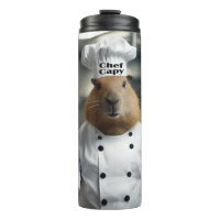 Funny Capybara Chef