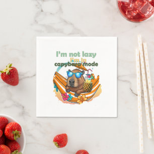 funny capybara lovers gift ,cute capybara ,don’t w napkin