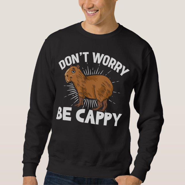 Funny Capybara Owner Capybara Pet Sweatshirt (Front)