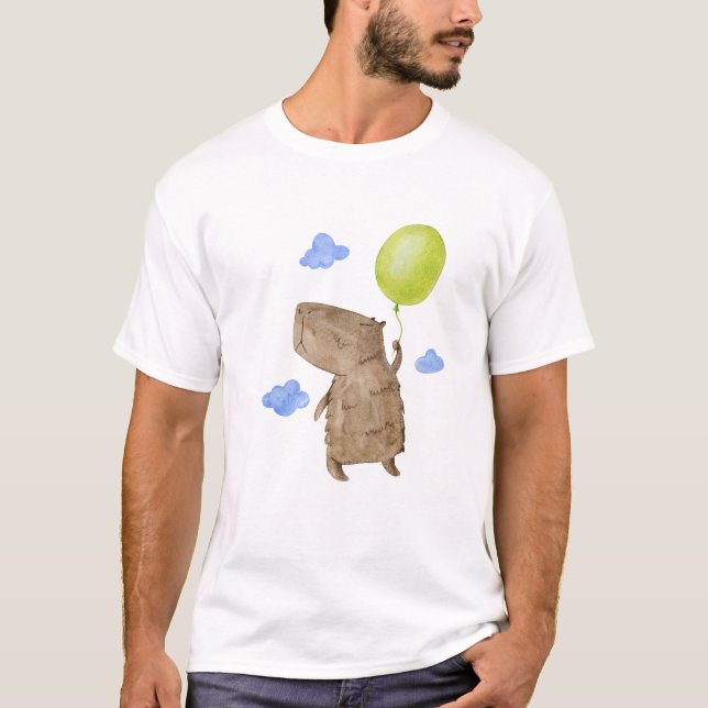 Funny capybara T-Shirt (Front)