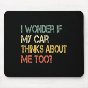 Funny Car Guy Mechanic Fathers Day Dad Mens Car Pa Mouse Pad