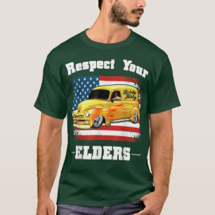 Funny Car Guy - Respect Your Elders Classic Panel T-Shirt