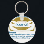 Funny Car Guy T-shirt Gift Car Guy Definition Key Ring<br><div class="desc">A stylish keychain featuring a vintage classic car design. A perfect accessory for car lovers and collectors. Great for everyday use or as a small and thoughtful gift for classic car enthusiasts.</div>