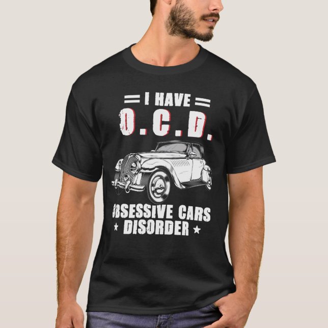 Funny Car Lover Gift T-Shirt (Front)