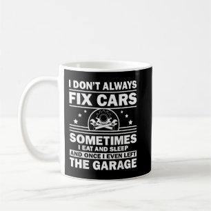 Funny Car Mechanic Design For Men Automobile Mecha Coffee Mug