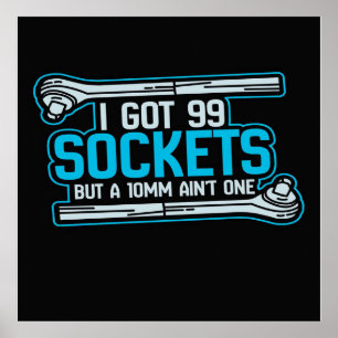 Funny Car Mechanic Design   Mechanic Canvas Poster