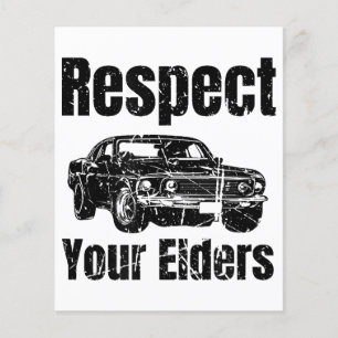 Funny Car - Vintage Respect Your Elders Classic Mu