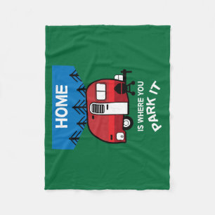 Funny Caravan Gifts Best Caravanning Caravans Fleece Blanket
